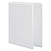 Wilson Jones 4 Inch 3 Ring Binder, Basic D-Ring View Binder, White (W386-54WA)