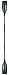 SeaSense X -TREME 1 KAYAK PADDLE BLACK 84IN (008680) , 44.5 inches