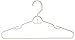Heavy Duty Tubular Hanger with Attachable Hook , White 6pk