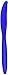 Amscan Blue Big Party Pack Bright Royal Plastic Knives, Pack of 100