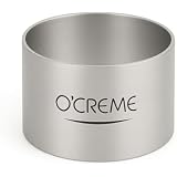 Coolchic Round Stainless Steel Cake Rings, 3 x 3 inch Dessert Mousse and Pastry Baking Mold, Set of 4 (4 Rings,4 Pushers) Cooking Rings price in Saudi Arabia | Amazon Saudi Arabia
