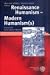 Renaissance Humanism - Modern Humanism(s): Festschrift for Claus Uhlig (Anglistische Forschungen)