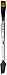 Prima Marketing 963873 Texture No.1 Finnabair Art Basics Double Ended Brush Set (3/Pack), Silver