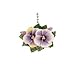 Pansies Flowers Floral Porch Ceiling Ceiling Fan Light Pull