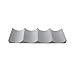 BESTONZON European Style Wine Rack Countertop Plastic Wine Bottle Display Mat Can Easy Stacker Storage Rack for Kitchen (Dark Grey)