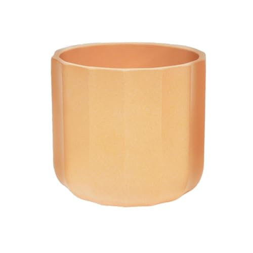 Ivyline Fioriera, Ceramica, Albicocca Geo, 15 x 15 cm