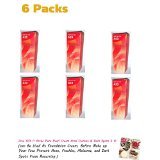 6 X Berina Permanent Hair Dye Color Cream # A23 Bright Red.