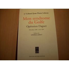 Mon syndrome du Golfe