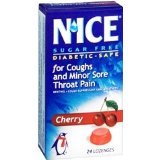 N'ice Lozenges Sugar Free Cherry - 24 lozenges (Pack 3)