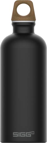 Traveller MyPlanet Direction Plain (0.6 L) Borraccia alluminio, Borraccia ecologica ed ermetica, Pratica borraccia sportiva e leggerissima, Made in Switzerland