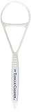 Pureline Oralcare Tongue Cleaner, Pearl White