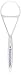 Pureline Oralcare Tongue Cleaner, Pearl White