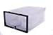 Shoe Storage Boxes | Clear Storage Box & Organizer | Storage Solution & Organization (4 pack)