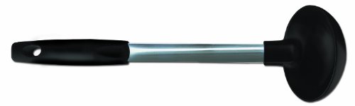 Rada Cutlery Non-Scratch Soup Ladle – Heat Resistant With Stainless Steel Stem Made In USA