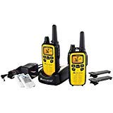 Midland LXT630VP3 36-Channel GMRS with 30-Mile Range NOAA Weather Alert, Rechargeable Batteries Charger in High Visibility Yellow Case