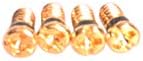 Replacement Gold Screws for Ray-Ban Aviator RB3025 3025 Sunglasses Repair Kit (Set of 4),Bonus Screwdriver (Gold) - Image 4
