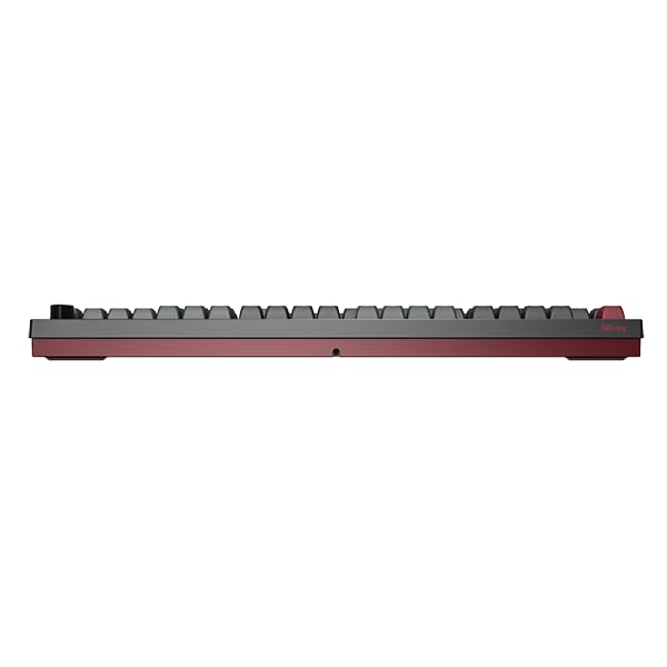 Montech MKey Mechanical Gaming Keyboard: Customizable RGB LED, Premium MDA Profile PBT Keycap, Hot-Swappable, Gateron G Red Pro 2.0 Pre-lubed Switches, Osaka Castle Theme, Darkness(MK105DR)