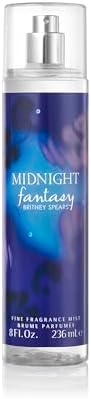 Britney Spears Midnight Fantasy Fine Fragrance Mist, Oriental, 236 ml