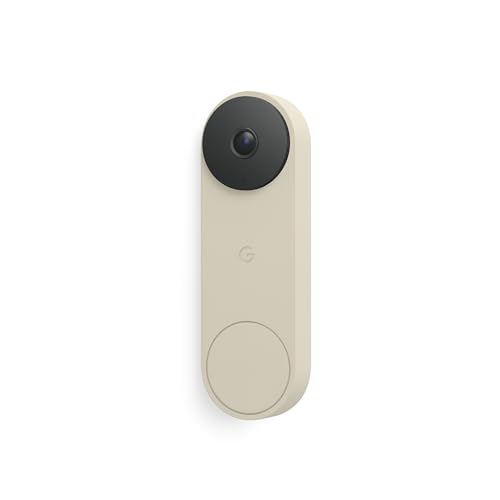 Google Nest Doorbell (Wired, 3rd Gen) - 2K Video, Live View -