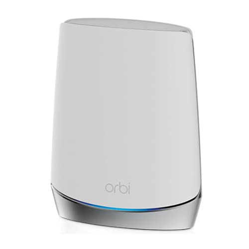 NETGEAR Orbi Whole Home Tri-Band Mesh Add-on Satellite (RBS750) – Works with Your Orbi WiFi 6 System| Adds up to 2,500 sq. ft. Coverage | AX4200 (Up to 4.2Gbps)