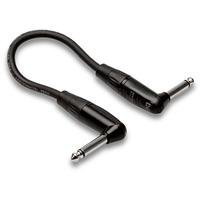 Hosa HGTR-001.5RR 8-Inch Pro Guitar Patch Cable RA to RA
