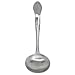 SET OF TWO (2) - 6-Inch Serving Ladle, Gravy Ladle, Sauce Ladle, Kitchen Ladle, High-Polished Chrome, Crown & Claridge Sytle