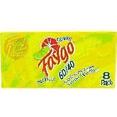 Faygo 60/40! grapefruit lime flavor soda pop. 8-pack 12-fl. oz. cans in box (6)