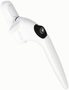 uPVC Window Handle Cockspur Window Handle, Right Handed, White Double Glazed Cockspur uPVC Window Handles - White (15.5mm)