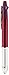 Pilot Dr. Grip 4+1, 4 Color 0.7 mm Ballpoint Multi Pen and 0.5 mm Pencil - Bordeaux Body