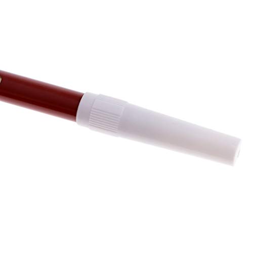 5 Pieces 2mm Water Erasable Soluble Pen Fit for Fabric Cloth Temporary Marking (Coffee)