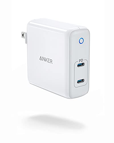 USB C Charger, Anker 60W 2-Port PowerPort Atom PD 2 [GAN Tech] Compact Foldable Wall Charger, Power Delivery for MacBook Pro and More