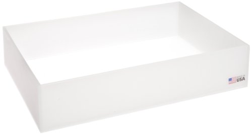 Dynalon 107304 polypropylene heavy duty rectangular lab…