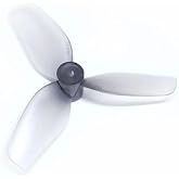 12pcs HQProp 31MMX3 31mm 3-Blade 1mm Shaft Ultralight Whoop Propeller Set (6X CW / 6X CCW) - Gray