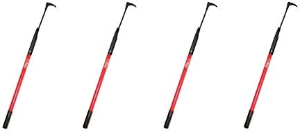 Bully Tools 92395 7-Gauge 3-Inch Bean Hook/Paver Weeder with Dual-Sided Blade (Pack of 4)
