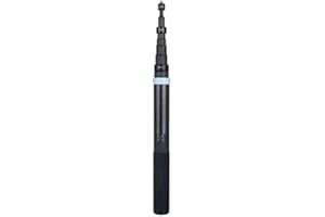 KEZHI 3m 9.8ft Extended Edition True Carbon Fiber Invisible Selfie Stick for insta360 Insta 360 one X4 X3 ONE X2, ONE R, ONE X, ONE Action Camera Accessories (Blue)