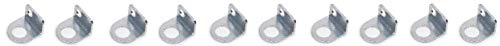 Russell 683942 Brake Hose Mounting Accessory Mounting Bracket; Zinc; Bolt-On; 90 Deg.; 2 pc.;