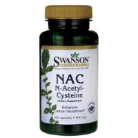 Swanson NAC (N-acetyl Cysteine) 600mg Bottles of 100 > Pack of 2 < Carrier to shipping international usps, ups, fedex, dhl, 14-28 Day By Dragon Shopping
