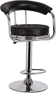 WARSI Enterprises Bar Stool Chair in Black