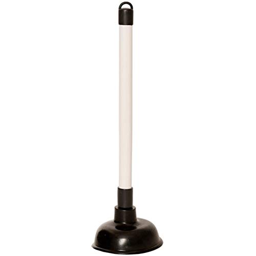 Powerful Sink Plunger & Unblocker 100mm (4 Inch) Sink Drainer with 225mm (9 Inch) Plastic Handle& Rubber Suction