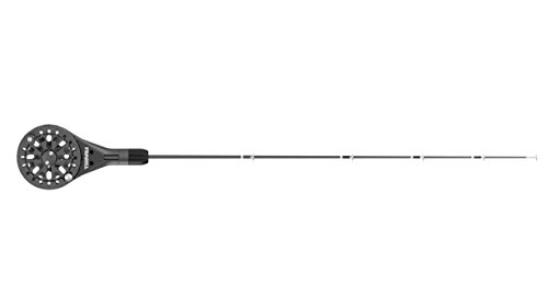 Frabill Black Ops 18-Inch Ultra Light Ice Fishing Rod/Reel Combo, Black