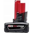 Milwaukee M12 XC High Capacity 3.0 AH REDLITHIUM Battery (48-11-2402)
