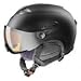 Uvex 300 Visor Ski Helmet Large Black Mat