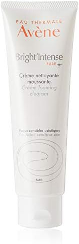 avene bright intense cream foaming cleanser
