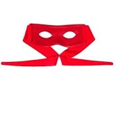 Zadin Red Superhero Cosplay Mask &ndash; Realistic Full Face Costume Mask for Halloween, Dress-Up, Disfraz Adult &amp; Teens +14