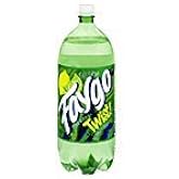 Faygo Twist lemon lime flavor soda, 2-liter plastic bottle