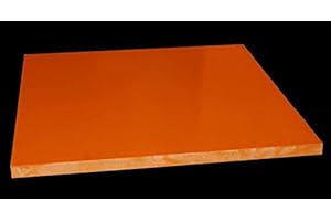 CynKen 1 Piece 3x300x300mm Red Bakelite Phenolic Resin Flat Plate Sheet PCB