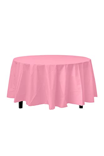 Exquisite 6-Pack Premium Plastic Tablecloth