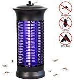 NoBug Bug Zapper Electric Indoor Insect Killer Suspensible UV Light Mosquito Killer Bug Fly Pests Attractant Trap Zapper Lamp 1000V Grid Home Bedroom,Kitchen, Office(Black)