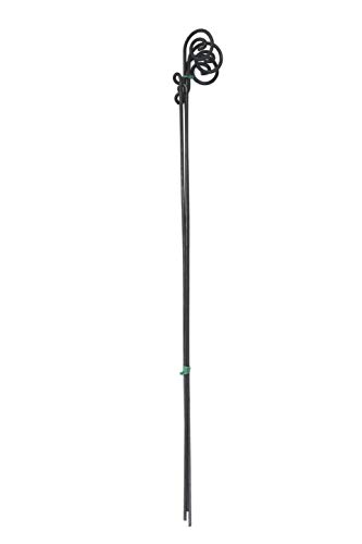 Hirsch Terracotta Staudenhalter stabil flexibel rund Höhe 120 cm Vollmaterial Rankhilfe Pflanzstütze (Ø 80 cm) – Bild 5