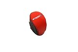 Salusy Black Genuine Leather Shift Gear Knob Cover For Honda Civic/Civic Coupe 2016 2017/Honda Civic Hatchback 2017 (Red)